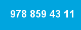 978 859 43 11 978 859 43 11